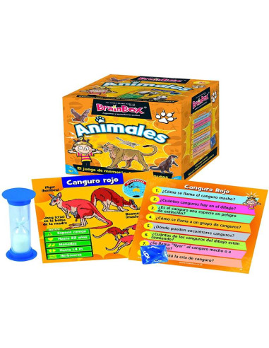 BrainBox Animales - Juego de Mesa