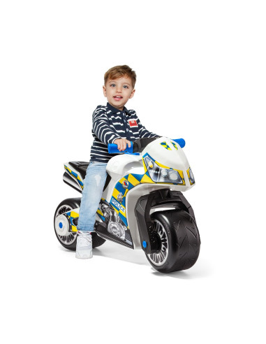 Correpasillos Moto Policia Grande 73 Cm