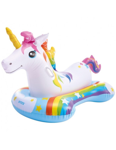 Colchoneta Hinchable Infantil Unicornio Intex