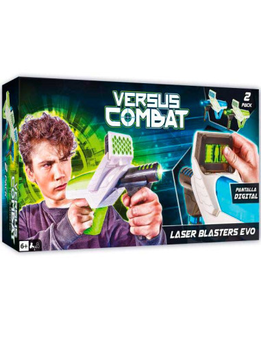 Juego de Pistolas Laser Versus Combat