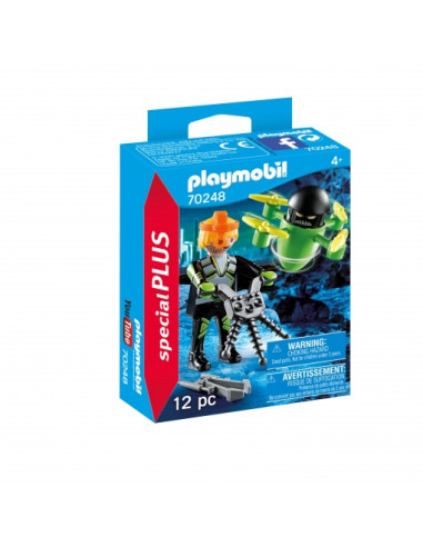 Playmobil Agente con Dron Special Plus - 70248