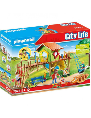 Playmobil City Life Parque Infantil Aventura - 70281