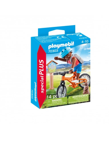 Playmobil Ciclista de Montaña 70303