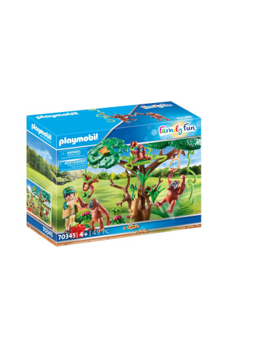 Playmobil Orangutanes con árbol 70345