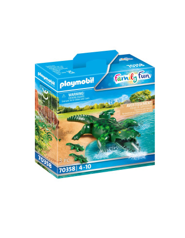 Playmobil Cocodrilo con bebes 70358