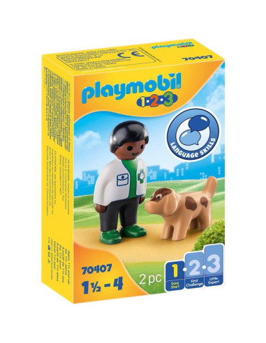 Playmobil Veterinario con Perro 70407