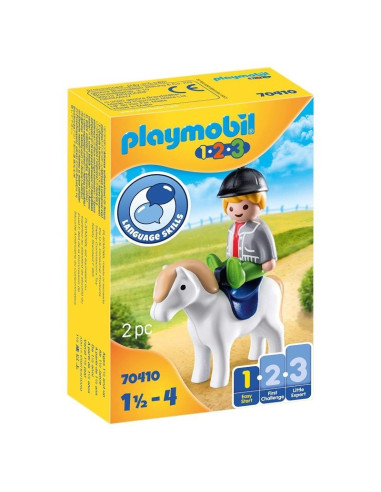 Playmobil Niño con Poni 70410