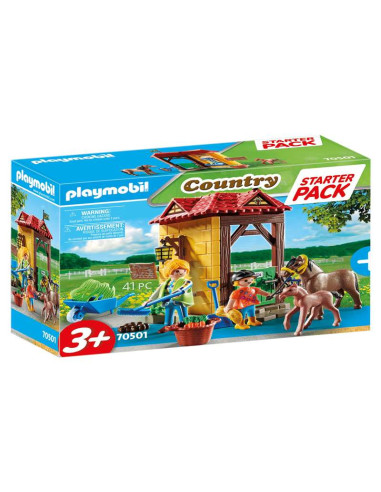 Playmobil Starter pack granja de caballos 70501