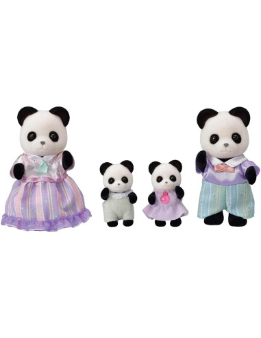 Sylvanian Families Familia Panda Pookie