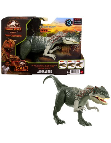 Jurassic World Ataque Rugido Dinosaurio Allosaurus