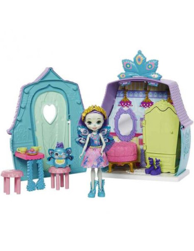 Enchantimals Casita Muñeca Patter Peacock