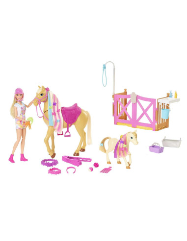 Barbie con Caballo y Poni