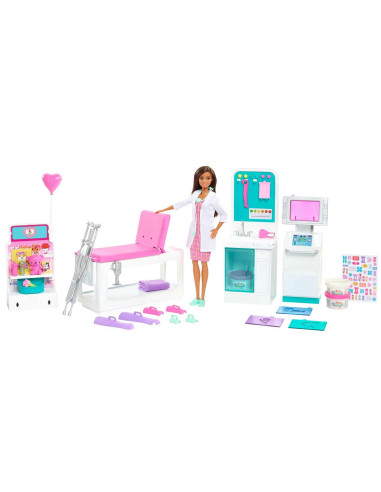 Barbie Doctora Con Clínica Médica