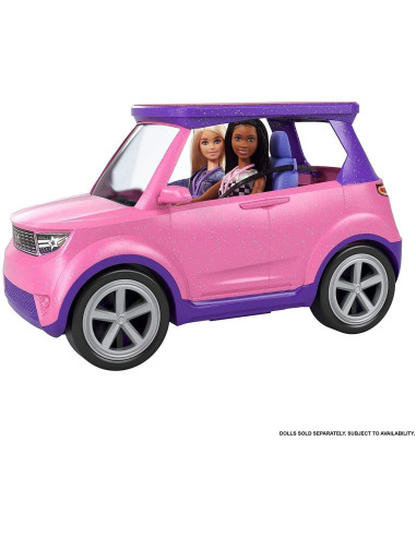 Barbie Dreamhouse Coche musical Rosa con Purpurina