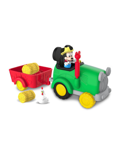 Mickey Tractor Con Figuras