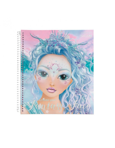 Create Your Fantasy Face Colouring Book