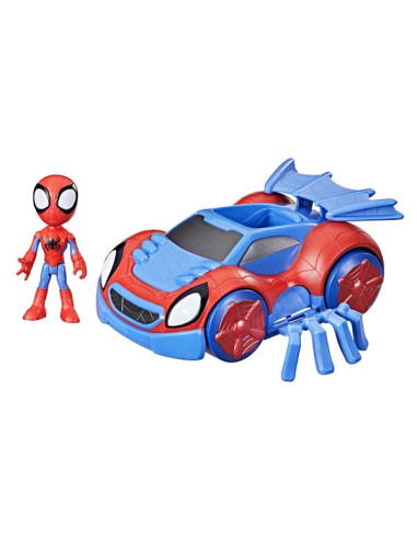 Spidey Figura y Vehículo Transformable