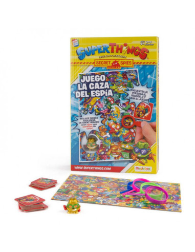 Superthings Juego de Mesa Caza de Espias