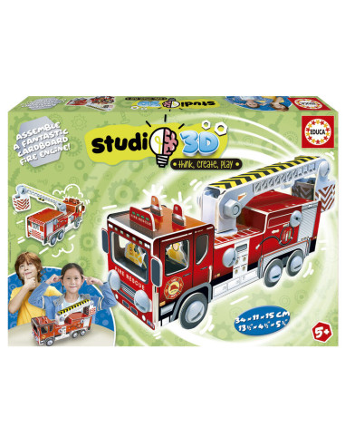 Coche De Bomberos Studio 3D