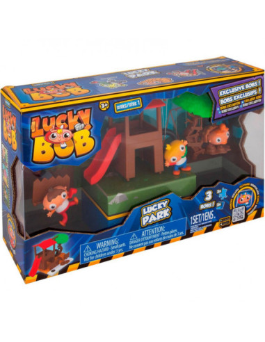 Lucky Bob Mini Playset Calle y Parque