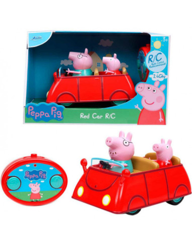 Peppa Pig Coche Radio Control Rojo