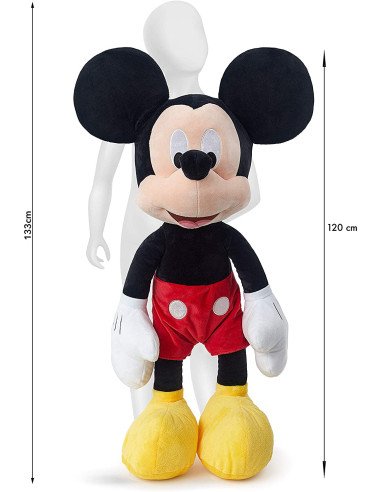 Mickey Peluche 120 cm tamaño gigante