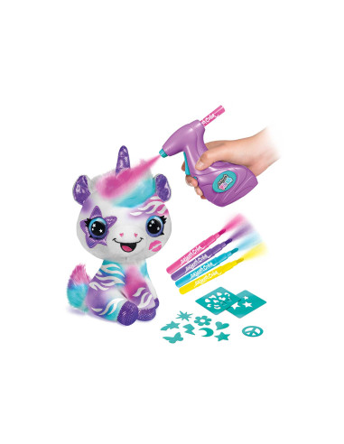 Colorea Tu Unicornio Peluche Spray Art