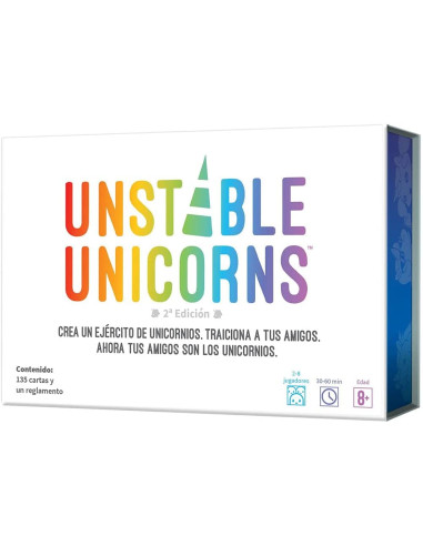 Juego Mesa Unstable Unicorns