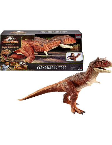 Jurassic World Super Colosal Dinosaurio Carnotaurus 