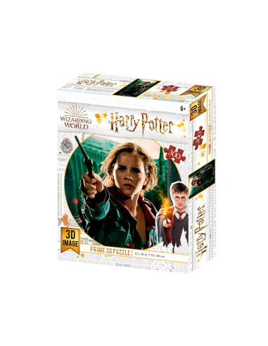 Harry Potter Puzzle Lenticular Hermione Granger Batalla 300 piezas