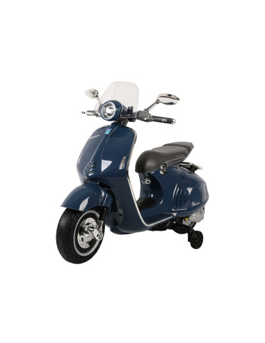 Moto Vespa Azul  6V