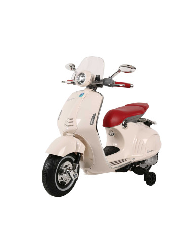 Moto Vespa Blanca 6V