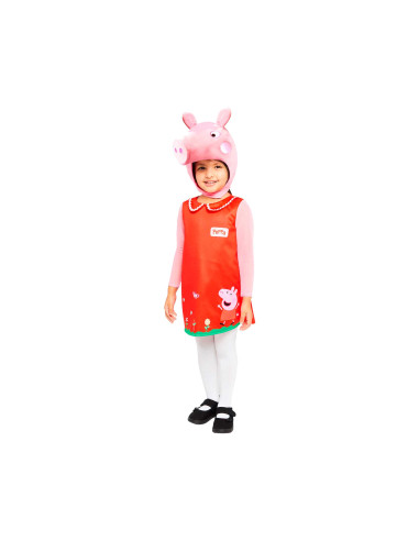 Disfraz Infantil Peppa Pig Head 4 a 6 Años