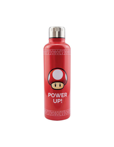 Botella Metálica Super Mario Power Up 600 ml