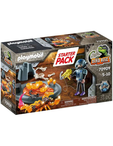 PLAYMOBIL 70909 - Starter Pack Lucha contra el Escorpión de Fuego Juguete