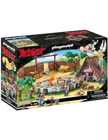 PLAYMOBIL Asterix 70931 Banquete de la Aldea