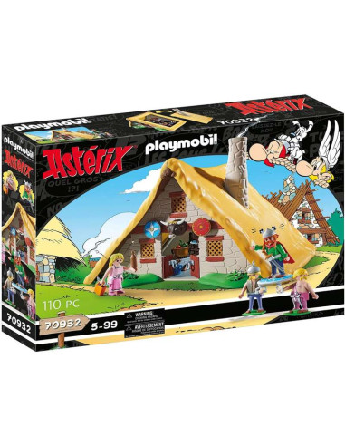 PLAYMOBIL Asterix 70932 Cabaña de Abraracúrcix