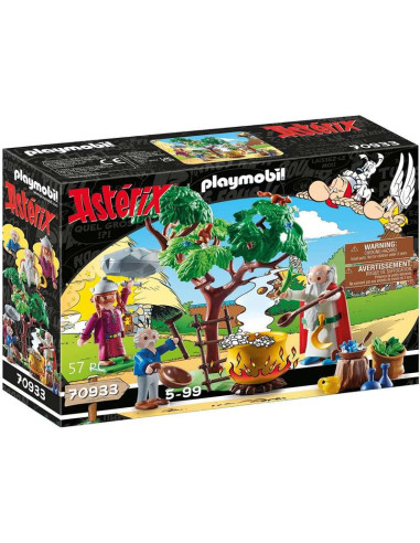 PLAYMOBIL Asterix 70933 Panorámix con el caldero de la Poción Mágica