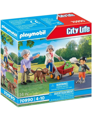 Playmobil (70990) - City Life, Abuelos y Nieto