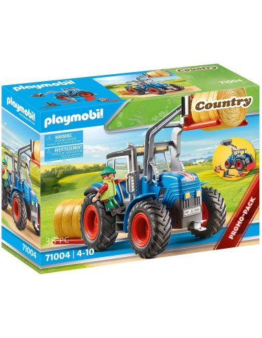 Playmobil 71004 - Country, Gran Tractor con Accesorios 