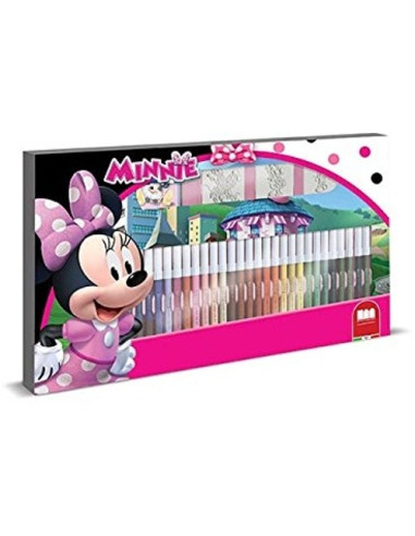 Multiprint juego de colorear Minnie Mouse 41 piezas