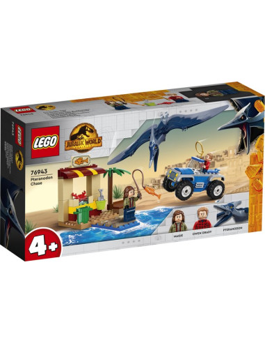 LEGO 76943 Jurassic Worls caza al Pteranodon