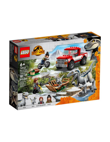 LEGO 76943 Jurassic World Captura de Blue y Beta