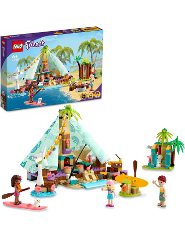 LEGO 41700 Friends Glamping En La Playa