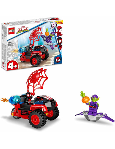 LEGO 10781 Marvel Spidey y su Superequipo Miles Morales: Tecnotrike de Spider-Man