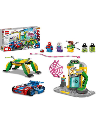 LEGO 10783 Marvel Spidey y Su Superequipo Spider-Man en el Laboratorio de Doc Ock