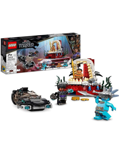 LEGO 76213 Marvel Sala del Trono del Rey Namor, Black Panther: Wakanda Forever