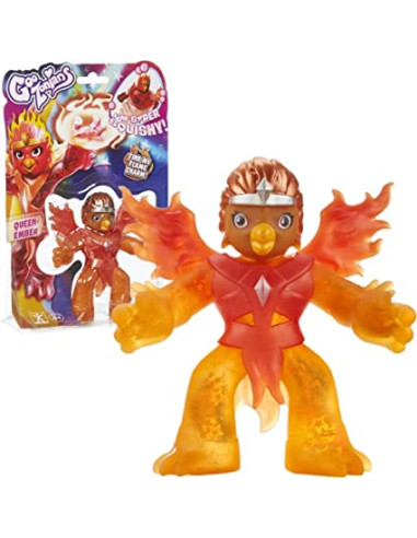 GooZonians - Figura Reina Ember Muñeca, Hero Pack Fenix