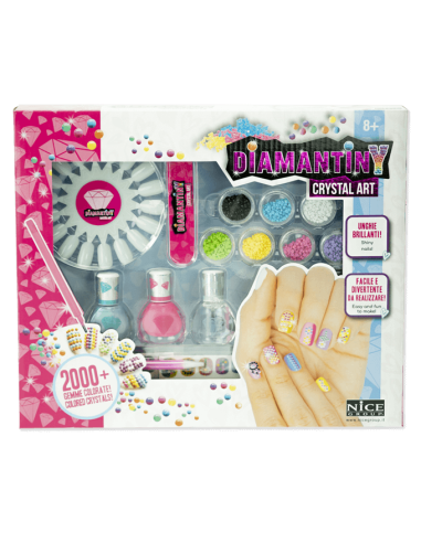 Crystal Art Diamantiny Decora Tus Uñas