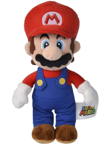 Peluche Super, Luigi, Yoshi, Toad 20 cm. Varios modelos 